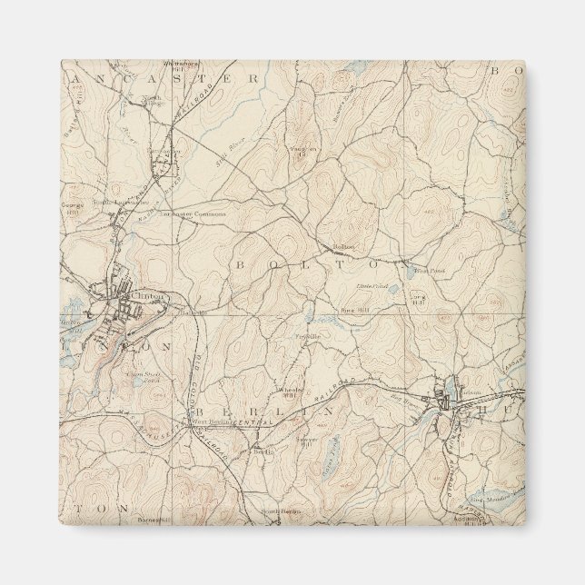 Aimant Marlboro, Massachusetts (Devant)