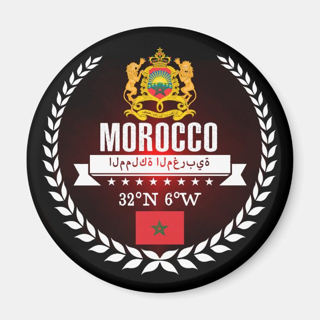 Aimant Maroc (Devant)