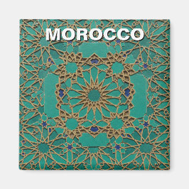 Aimant Maroc zellij Carrelage Voyage