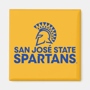 Aimant Marque de mot-symbole du logo de San Jose State Sp