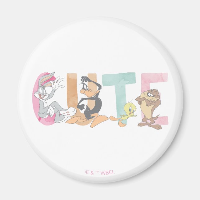 Aimant marque-mot LOONEY TUNES™ (Devant)