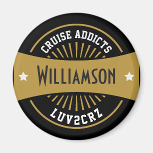 Aimant Marqueur de porte Cabine Monogramme pour les accro