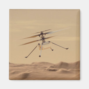 Aimant Mars Ingenuity Helicopter Flight