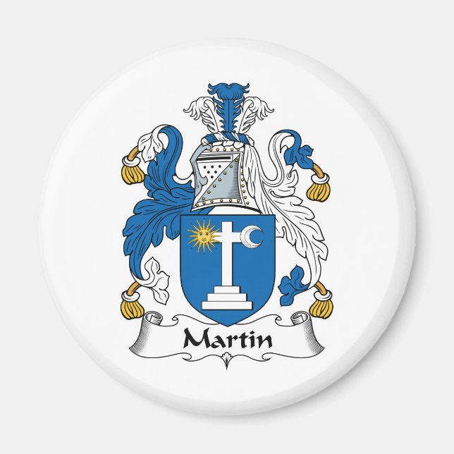 Aimant Martin Family Crest (Devant)
