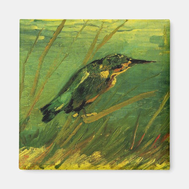 Aimant Martin-pêcheur de Vincent van Gogh (Devant)