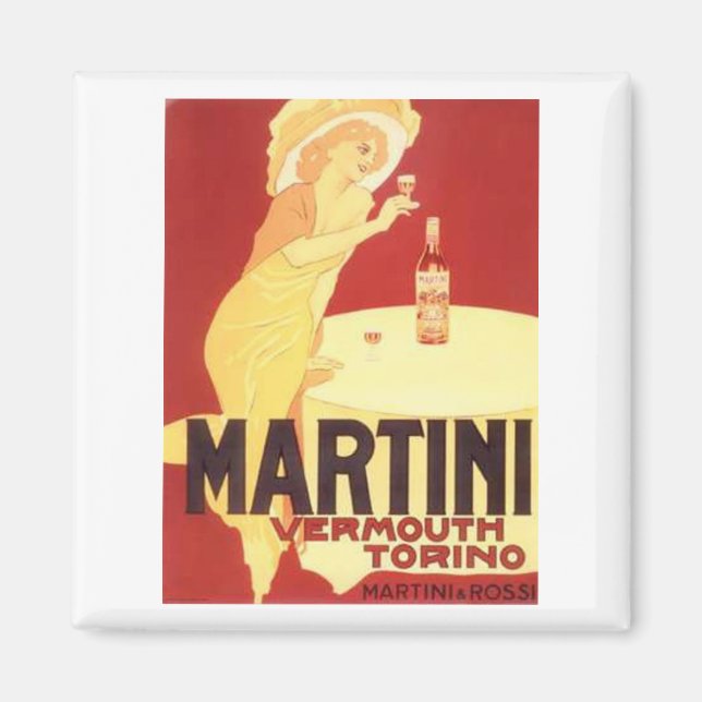 Aimant Martini Vermouth Torino (Devant)
