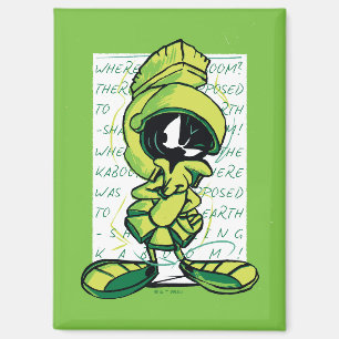 Aimant MARVIN THE MARTIAN™ - Croquis