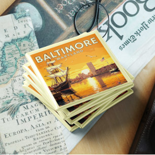Aimant Maryland vintage Baltimore