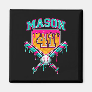 Aimant Mason 41 Mème Crème Glacée Dégoulinante Bysebyll A