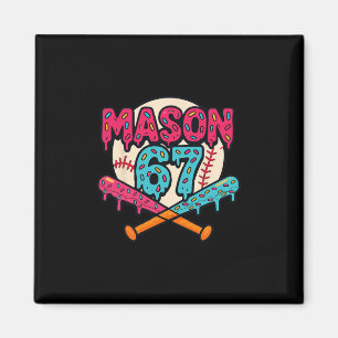 Aimant Mason 67 Graphique drôle de glace qui coule Mème à