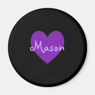 Aimant Mason dans le violet