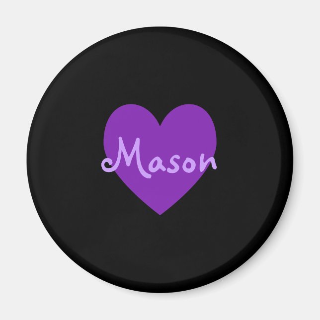 Aimant Mason dans le violet (Devant)