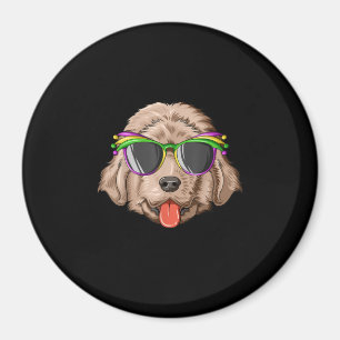 Aimant Masque de carnaval de Terre-Neuve   cadeau de terr