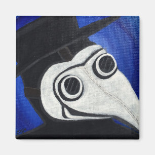 Aimant Masque de médecin de peste