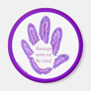 Aimant Massage travaille sur les robinets