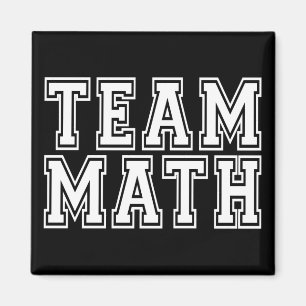 Aimant Math d'équipe