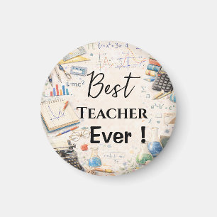 Aimant Math Teacher Thank You Gifts   End of School Year