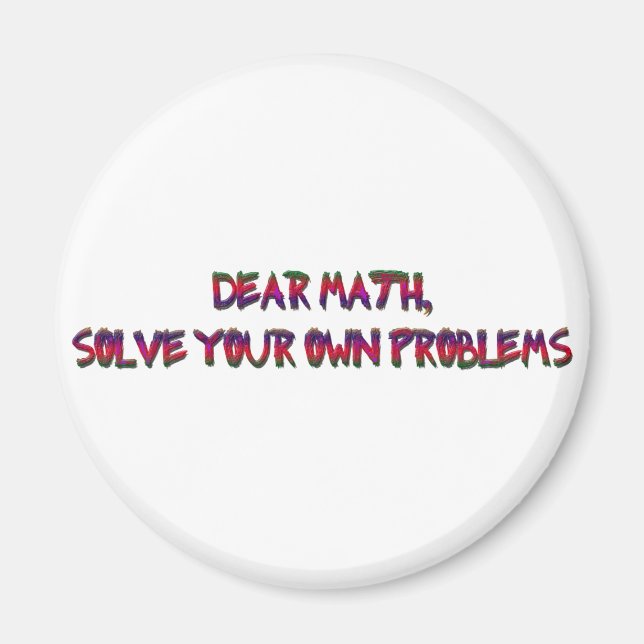 Aimant maths (Devant)