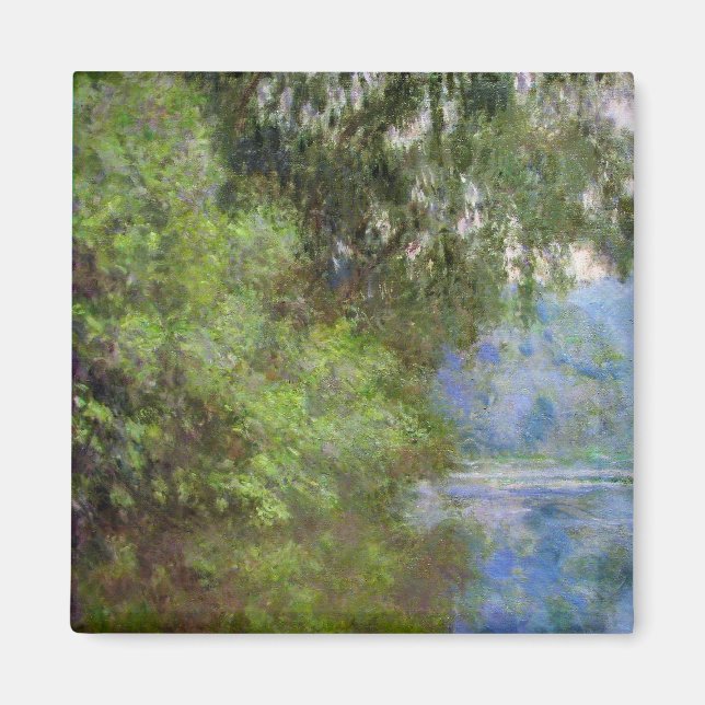 Aimant Matin sur la Seine près de Giverny Claude Monet (Devant)