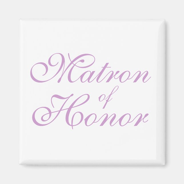 Aimant Matron d'honneur (Devant)