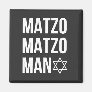 Aimant Matzo Matzo Man Jewish Hanoukka