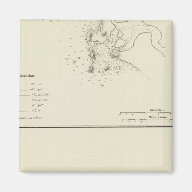 Aimant Mazatlan, Mexique (Devant)