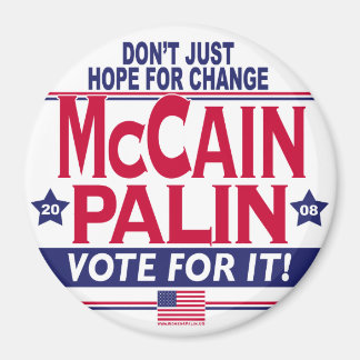 Aimant McCain Palin 2008