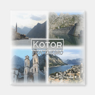 Aimant ME0022 Europe, Monténégro, Kotor, réfrigérateur