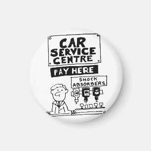 Aimant Mécanique du Centre de service automobile et amort