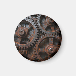 Aimant Mécanisme Industriel Rouillé