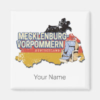 Mecklembourg-Poméranie occidentale Carte Vinateg A