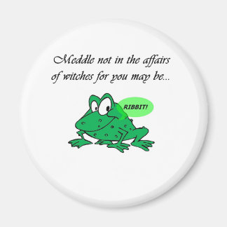 Aimant Médaille pas dans les affaires des sorcières