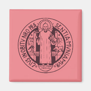 Aimant Médaille Saint Benoît