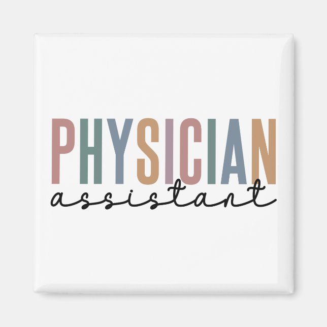 Aimant Médecin adjoint Médecin associé PA School (Devant)