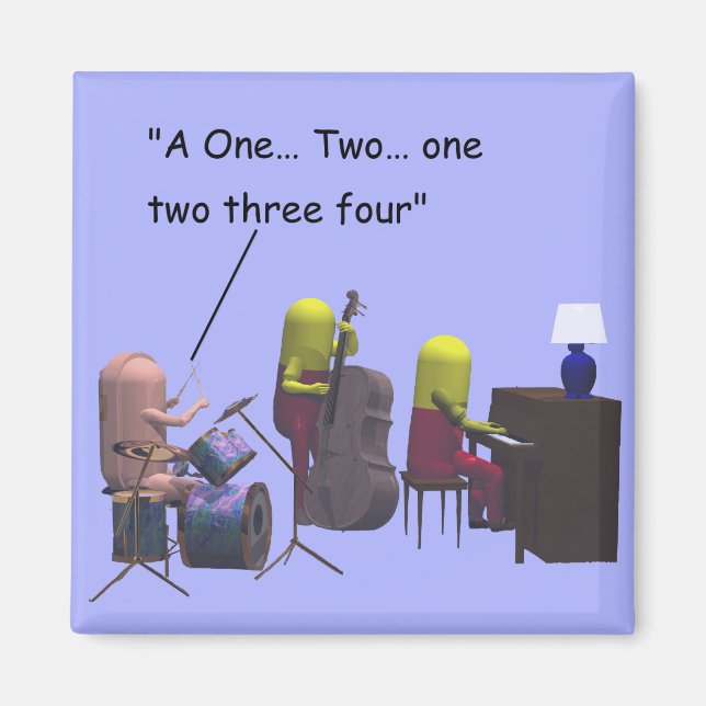 Aimant Médecine - Pratiquer la médecine - (Devant)