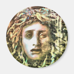 Aimant Medusa Portrait of a Gorgon