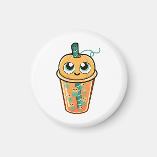 Aimant Méduse de boba de citrouille