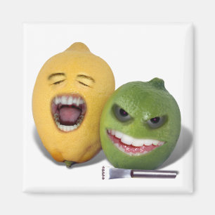 Aimant Méfiez-vous du citron zester