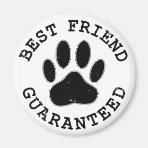 Aimant Meilleur Ami Garanti De Chien En Perte