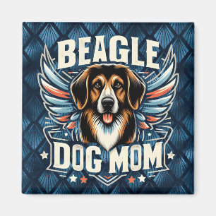 Aimant Meilleur Beagle Chien Maman Ever - Beagle Amoureux
