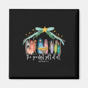 Aimant Meilleur Cadeau De Tous Les Jésus-Noël Christian M