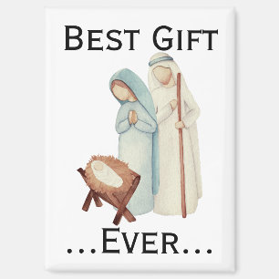 Aimant Meilleur Cadeau Noël Figurines de la Nativité