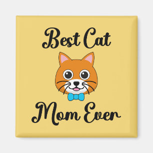 Aimant Meilleur Cat Maman jamais