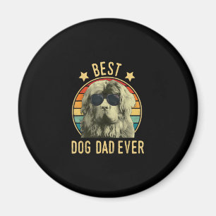 Aimant Meilleur Chien Papa Jamais Fars Day Terre-Neuve