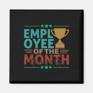 Aimant Meilleur Employé Du Mois Runner Up Office