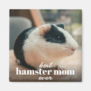 Aimant Meilleur Hamster Maman Jamais Moderne Personnalisé