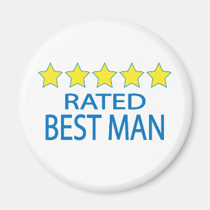 Aimant Meilleur homme cinq étoiles