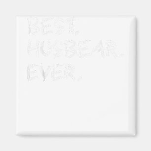 Aimant Meilleur Husbear jamais - Gay Bear Pride