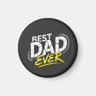 Aimant Meilleur Papa de Tous les Temps Art Graffiti