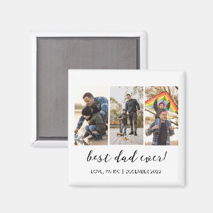Aimant Meilleur Papa de Tous les Temps Cadeau Souvenir Mu